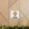 Funny Giraffe Wall Art, 