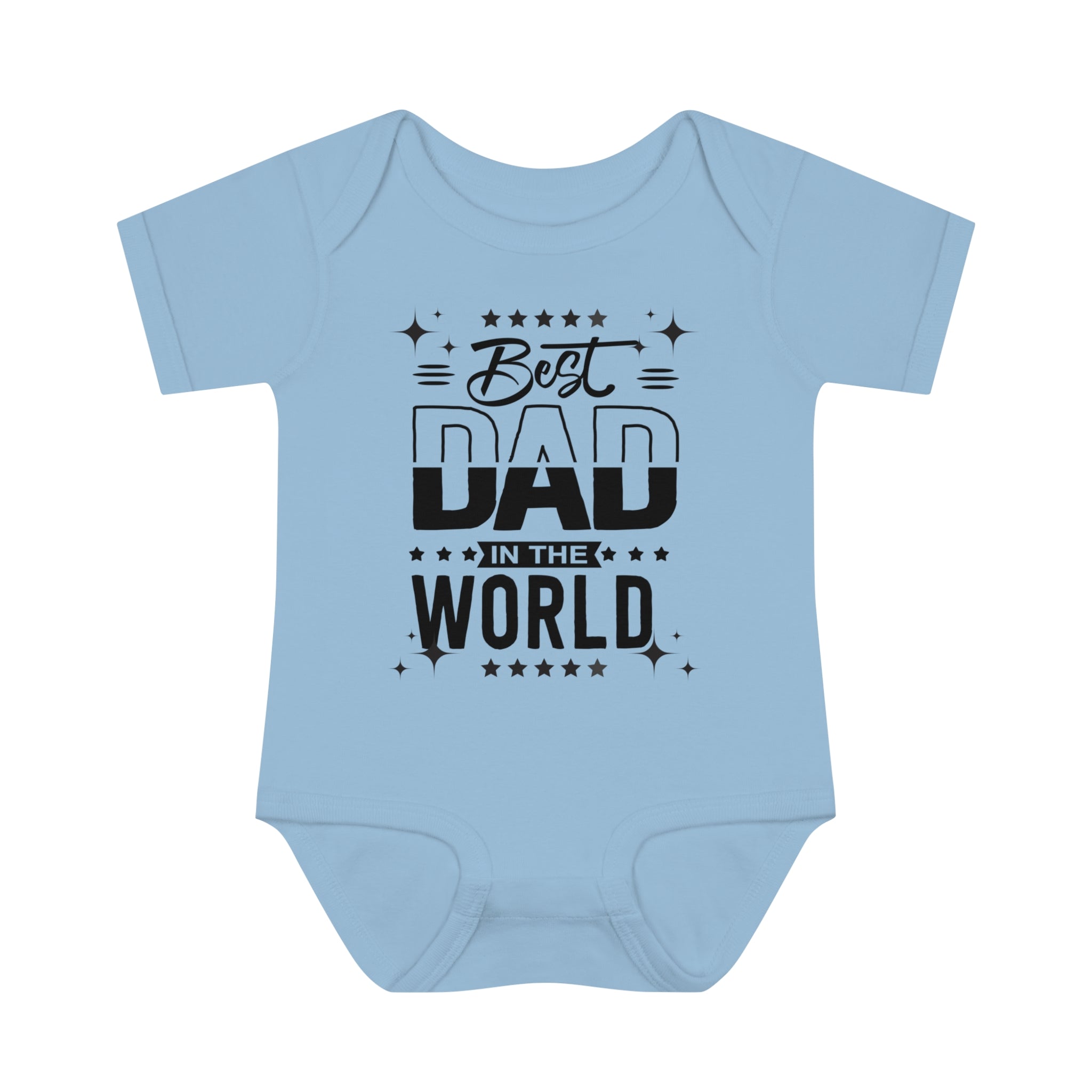 Best Dad In The World Baby Bodysuit
