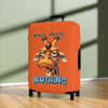 Funny Giraffe Luggage Cover, Busy Doing Nothing Luggage Cover, Cute Animal Luggage Cover, Lazy Giraffe Illustration, Unique Gift Idea, Quirky Luggage Cover