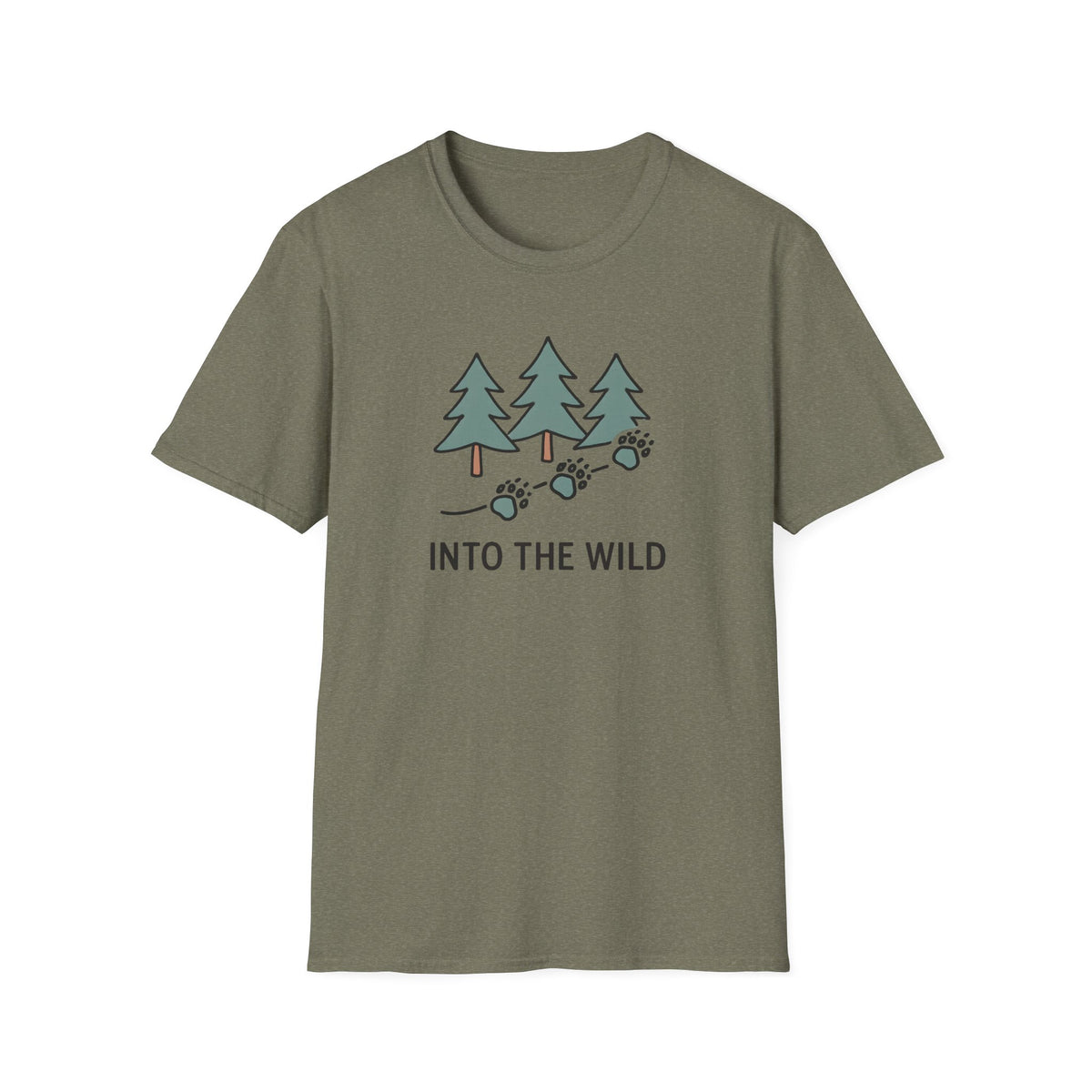 Copy of Pine Forest Footprints T-Shirt