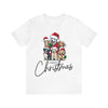 Load image into Gallery viewer, Unisex Jersey Short Sleeve Tee Merry Christmas, Dog Lover 2023, Christmas present, christmas morning, Holiday, Happy Christmas,