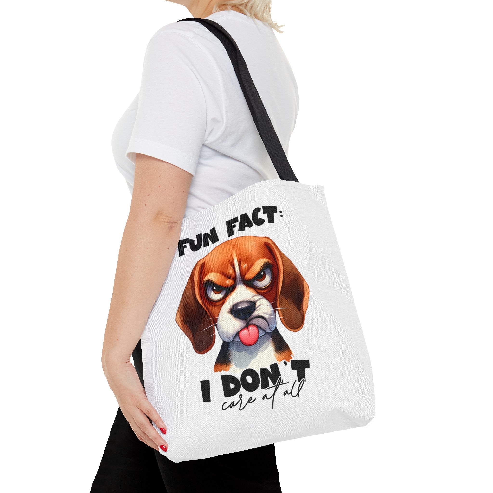 Fun Fact Dog Tote Bag, Funny Dog Tote Bag, Cute Dog Tote Bag, Animal Lover Tote Bag, Gift for Dog Lovers, Novelty Tote Bag Tote Tote Bag