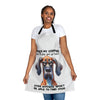 Funny Dog Apron, Coffee Lover Gift, Humorous Pet Apron, Dog Owner Present, SarcasticApron, Quirky Dog Design, NoveltyApron for Dog Parents Apron