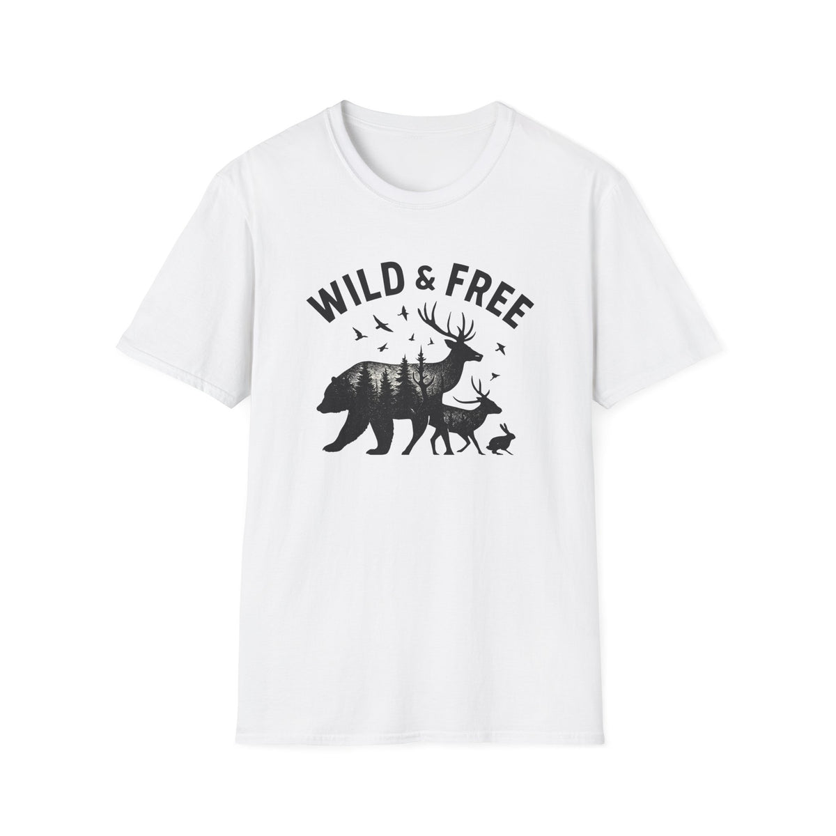 Copy of Wildlife in Forest T-Shirt