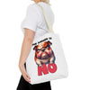 Funny Bulldog Tote Bag, The Answer Is No Graphic Tote, Cute Dog Illustration, Reusable Shopping Bag, Gift for Dog Lovers, Pet-themed Tote Tote Tote Bag