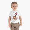 Load image into Gallery viewer, Happy 4th of July Cute Monkey design Infant Shirt, Baby Tee, Infant Tee