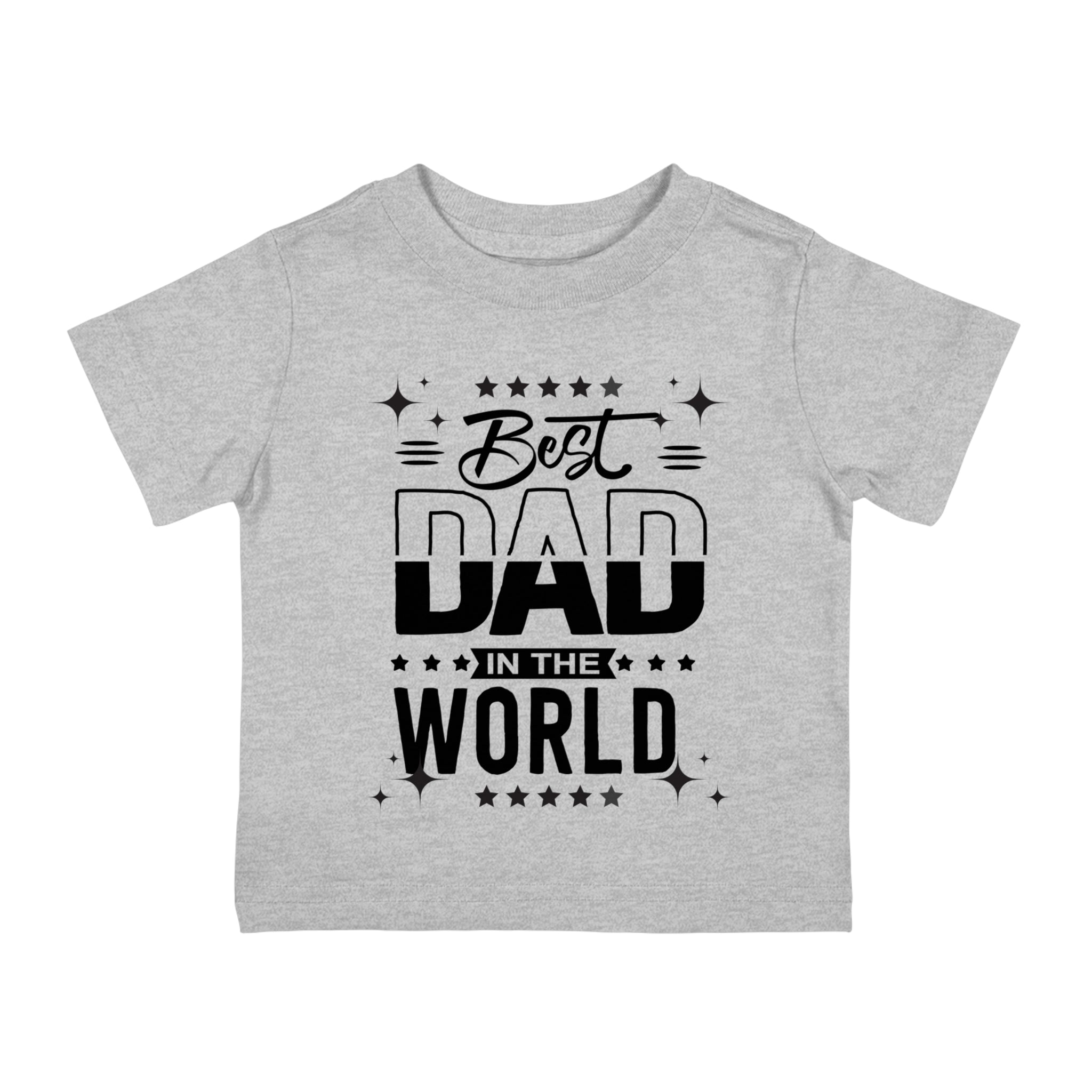 Best Dad In The World Infant Shirt, Baby Tee, Infant Tee