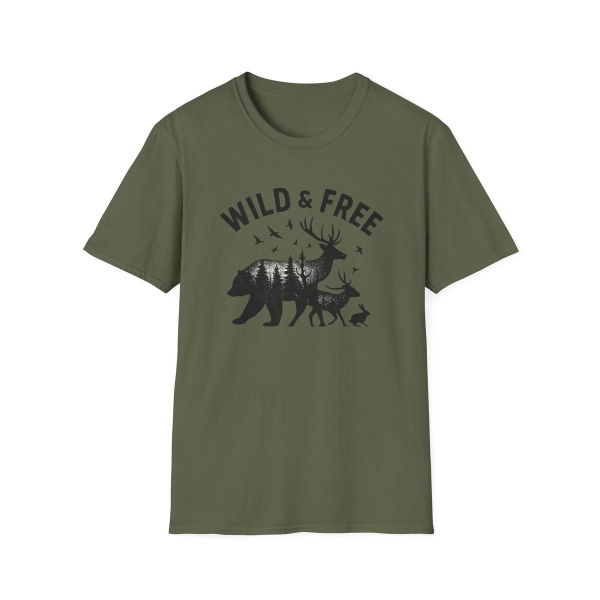 Copy of Wildlife in Forest T-Shirt