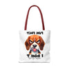 Fun Fact Dog Tote Bag, Funny Dog Tote Bag, Cute Dog Tote Bag, Animal Lover Tote Bag, Gift for Dog Lovers, Novelty Tote Bag Tote Tote Bag