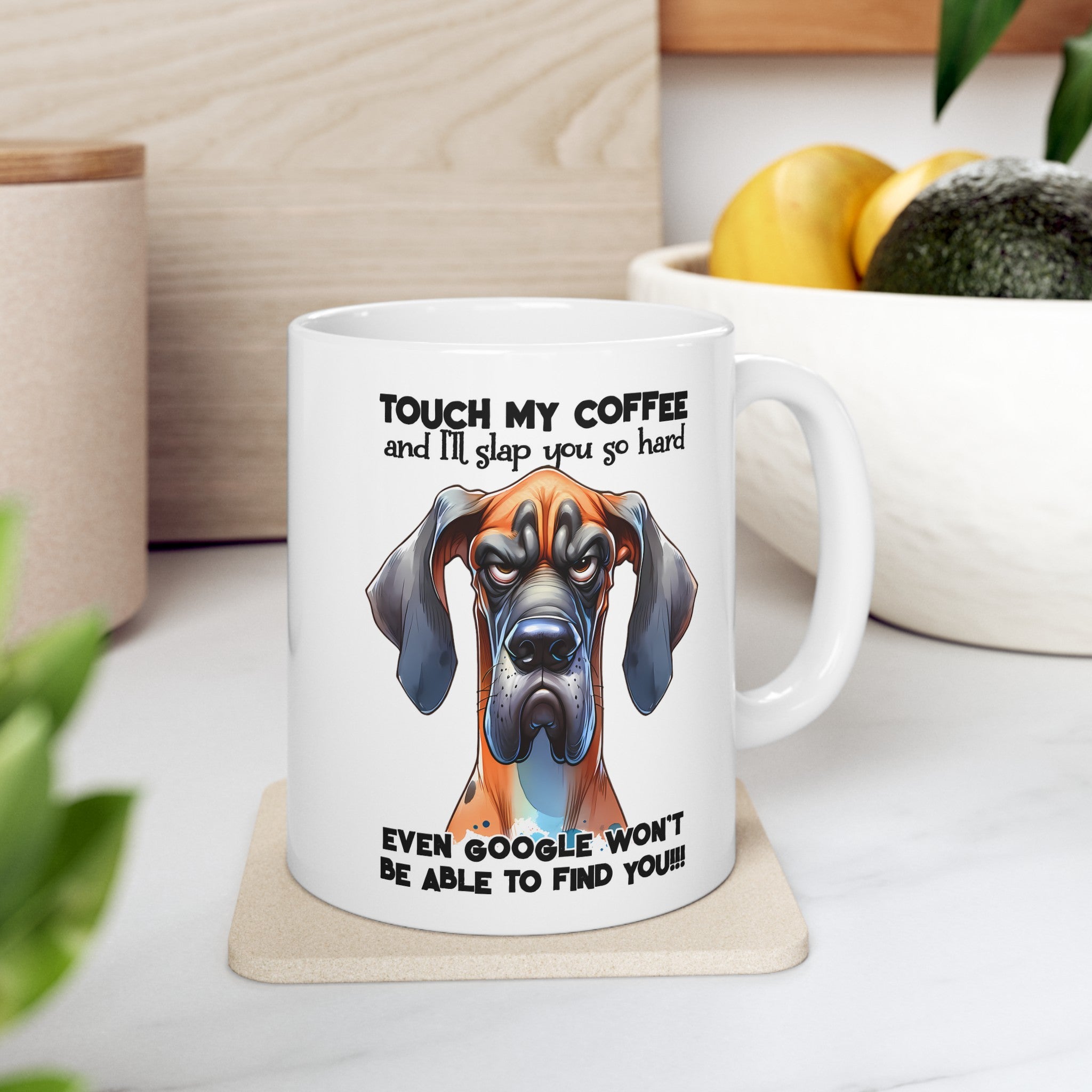 Funny Dog Mug, Coffee Lover Gift, Humorous Pet Mug, Dog Owner Present, Sarcastic Coffee Mug, Quirky Dog Design, Novelty Mug for Dog Parents Ceramic Mug, (11oz, 15oz)