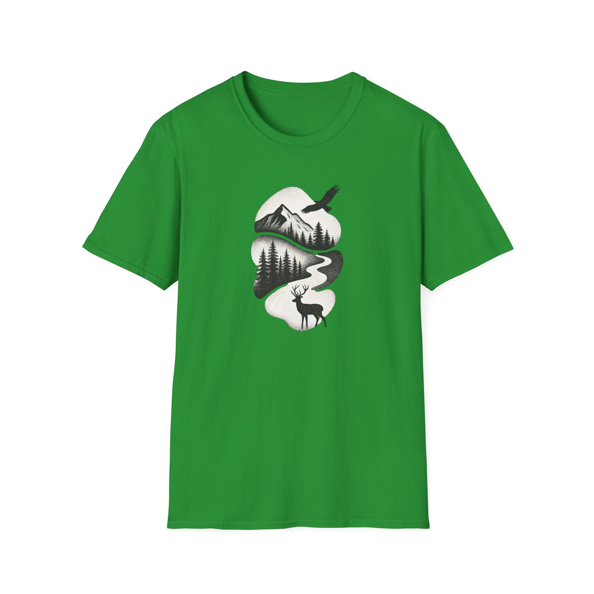 Copy of Deer in Mountain Landscape T-Shirt