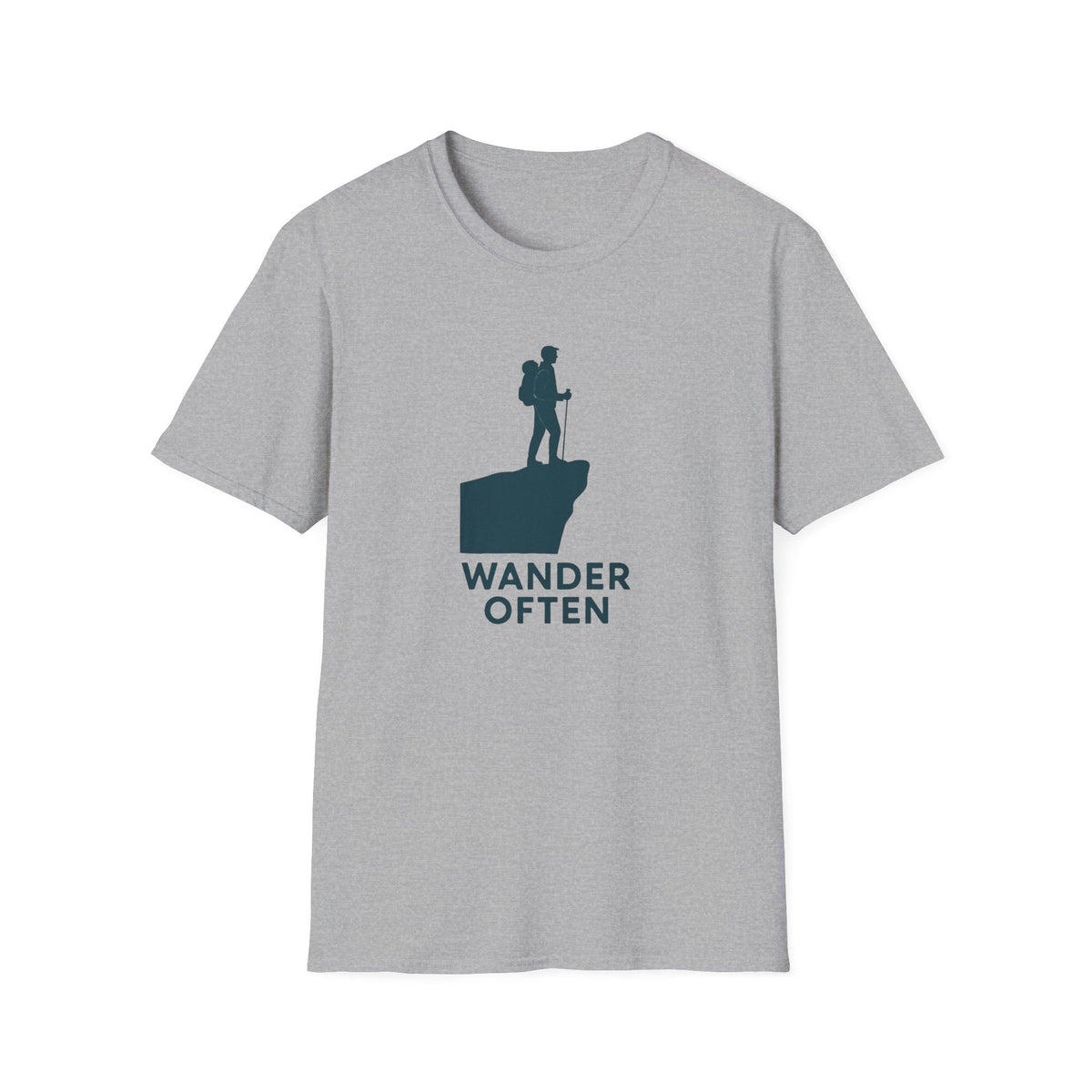 Copy of Hiker on Cliff T-Shirt