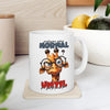 Cute Giraffe with Glasses Mug, Funny Quote Mug, Everyone Seems Normal Until You Get To Know Them, Unique Coffee Mug Gift Ceramic Mug, (11oz, 15oz)