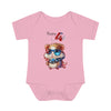 Happy 4th of July Guinea Pic Design Baby Bodysuit
