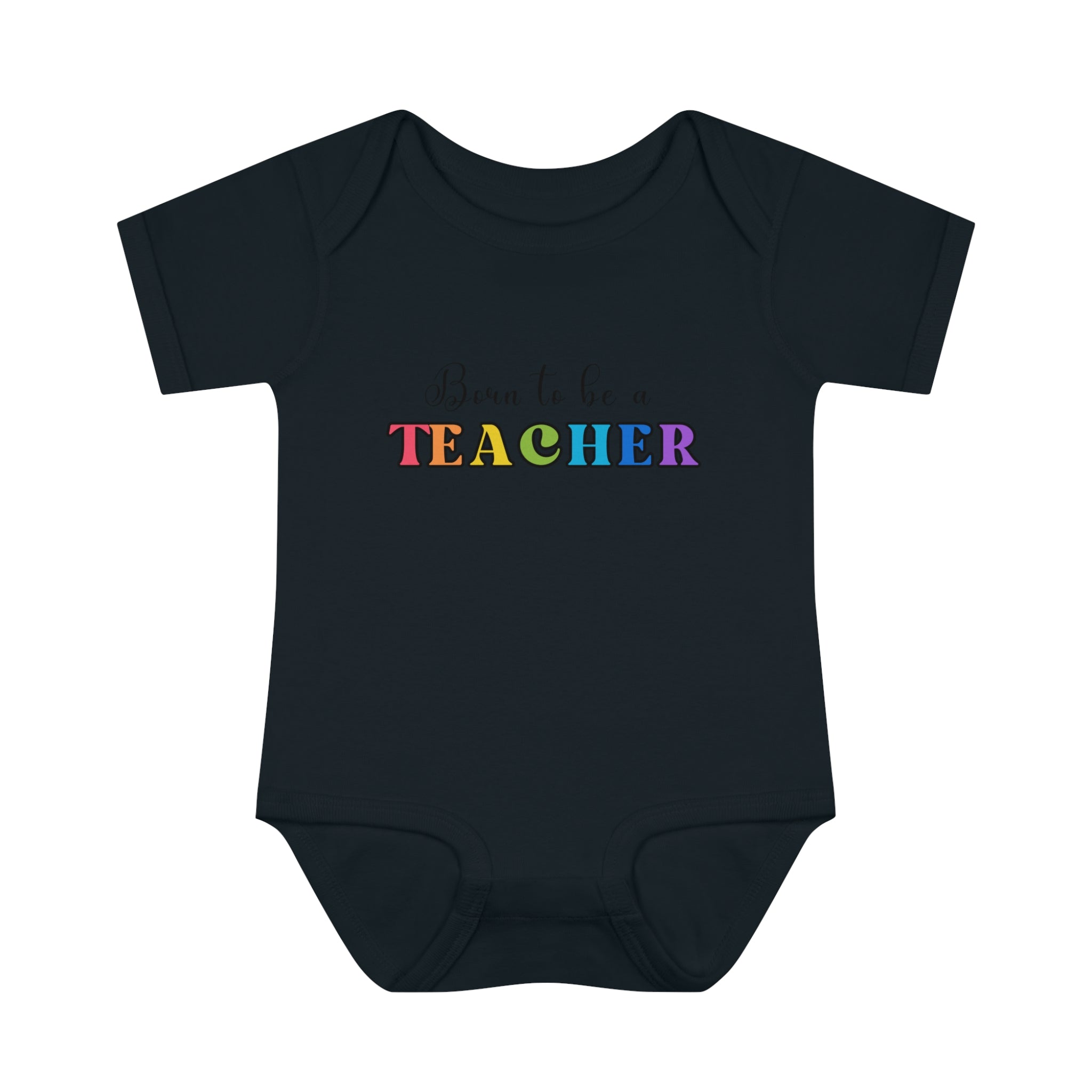 Born to be a teacher Baby Bodysuit