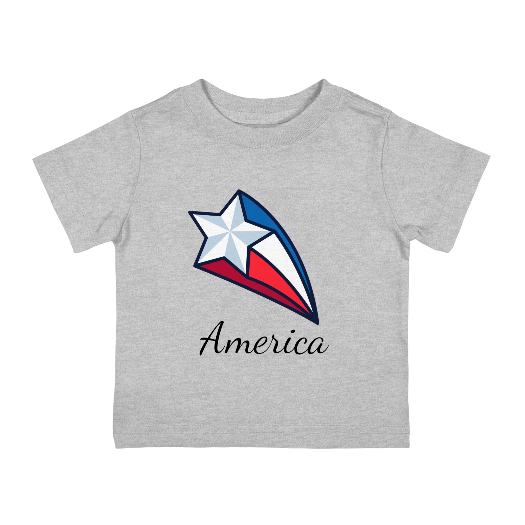 America American Flag Star Infant Shirt, Baby Tee, Infant Tee