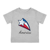 Load image into Gallery viewer, America American Flag Star Infant Shirt, Baby Tee, Infant Tee