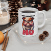 Funny Bulldog Mug, The Answer is No, Cute Dog Mug, Humorous Coffee Cup, Grumpy Bulldog Gift, Fun Animal Lover Present, Unique Dog Lover Mug Ceramic Mug, (11oz, 15oz)