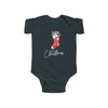Load image into Gallery viewer, Merry Christmas stocking design Baby Onesie, Baby Bodysuit, 2023 stocking, stocking, Christmas present, mini stockin, christmas morning