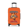 Cute Giraffe with Glasses Luggage Cover, Funny Quote Luggage Cover, Everyone Seems Normal Until You Get To Know Them, Unique Luggage Cover