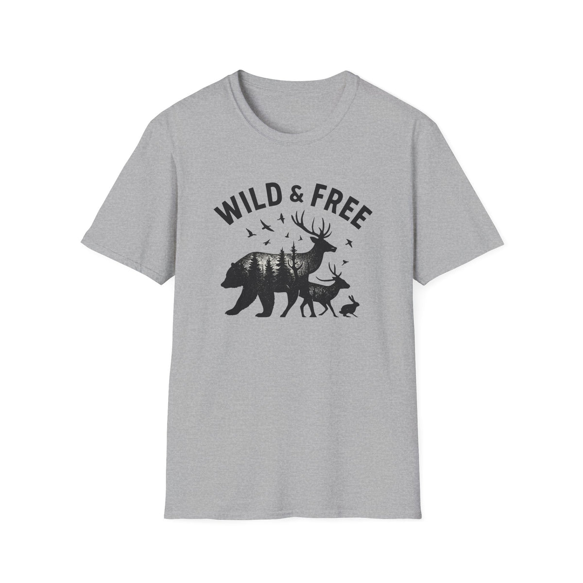Copy of Wildlife in Forest T-Shirt