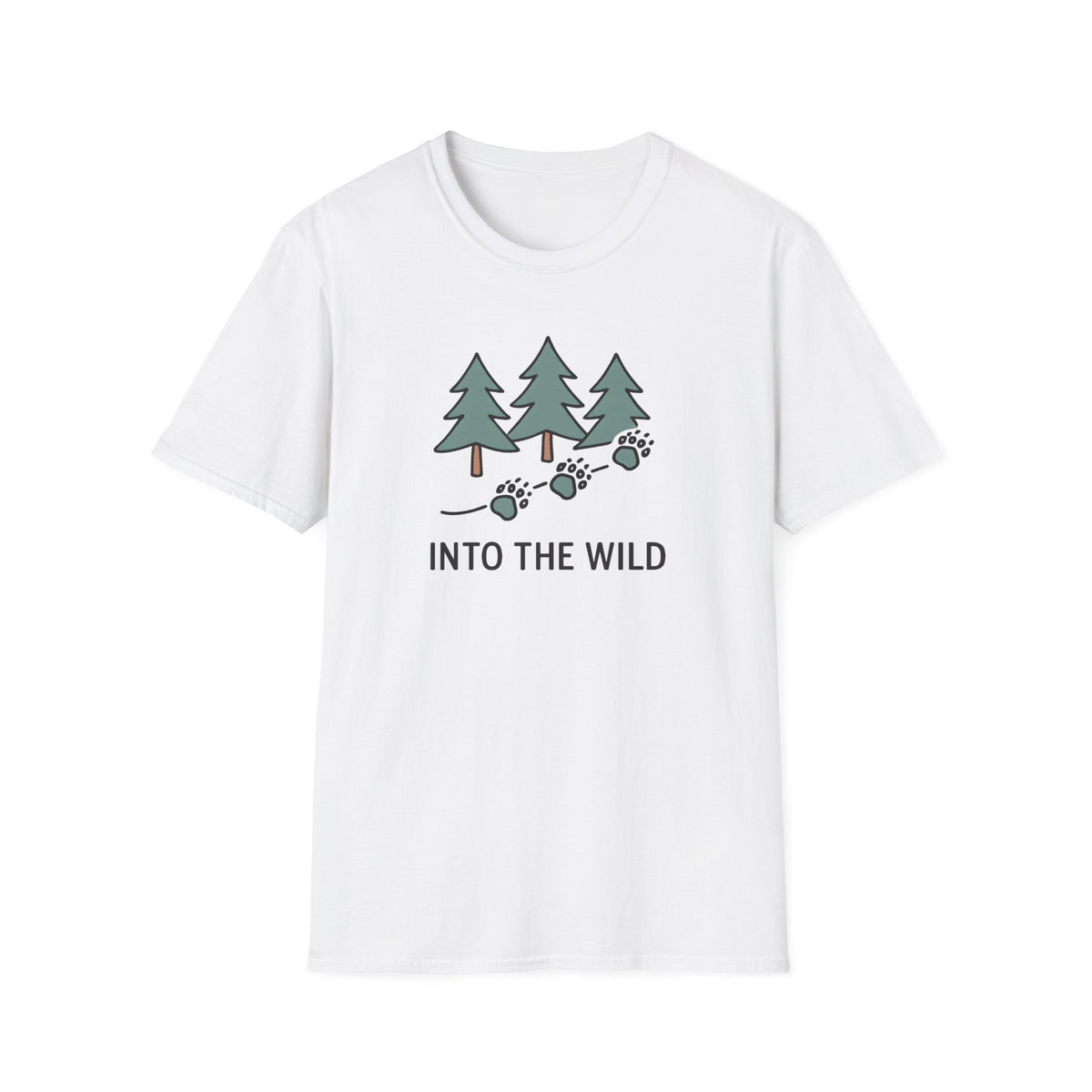 Copy of Pine Forest Footprints T-Shirt