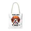 Fun Fact Dog Tote Bag, Funny Dog Tote Bag, Cute Dog Tote Bag, Animal Lover Tote Bag, Gift for Dog Lovers, Novelty Tote Bag Tote Tote Bag