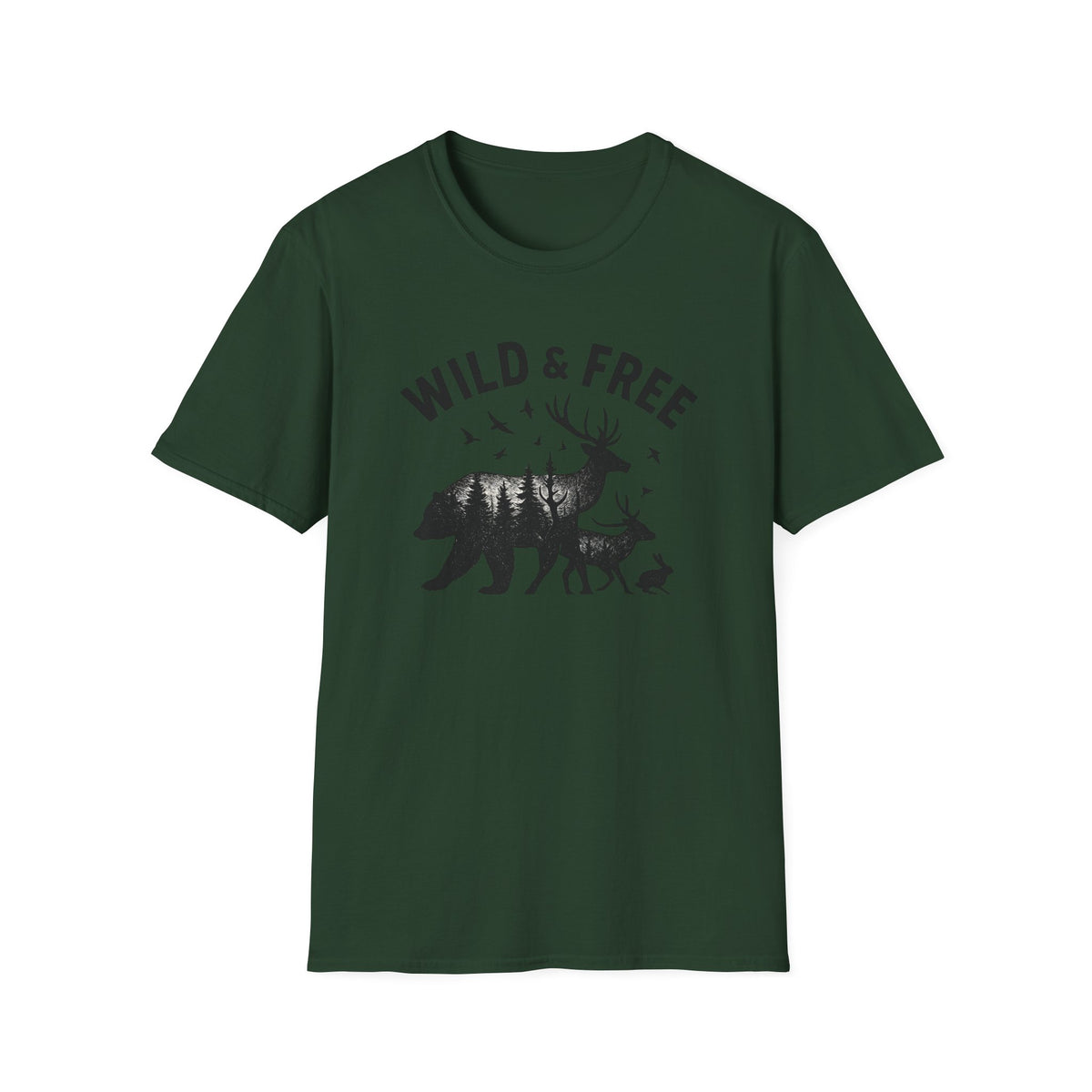 Copy of Wildlife in Forest T-Shirt