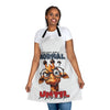 Cute Giraffe with Glasses Apron, Funny Quote Apron, Everyone Seems Normal Until You Get To Know Them, Unique Apron