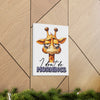 Funny Giraffe Wall Art, 