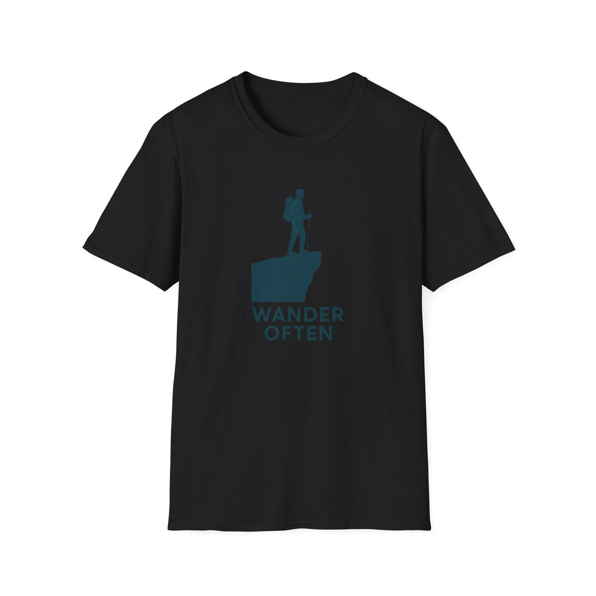Copy of Hiker on Cliff T-Shirt