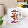 Funny Giraffe Mug, More Espresso Less Depresso, Cute Animal Coffee Cup, Humorous Morning Gift, Fun Novelty Tea Mug, Unique Work GiftCeramic Mug, (11oz, 15oz)