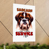 Funny Sarcasm Wall Art, Just Another Service I Offer Poster, Humorous Dog Art, Home Office Decor, Funny Pet Lover Gift, Animal Print Matte Vertical Posters