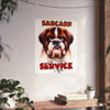 Funny Sarcasm Wall Art, Just Another Service I Offer Poster, Humorous Dog Art, Home Office Decor, Funny Pet Lover Gift, Animal Print Matte Vertical Posters