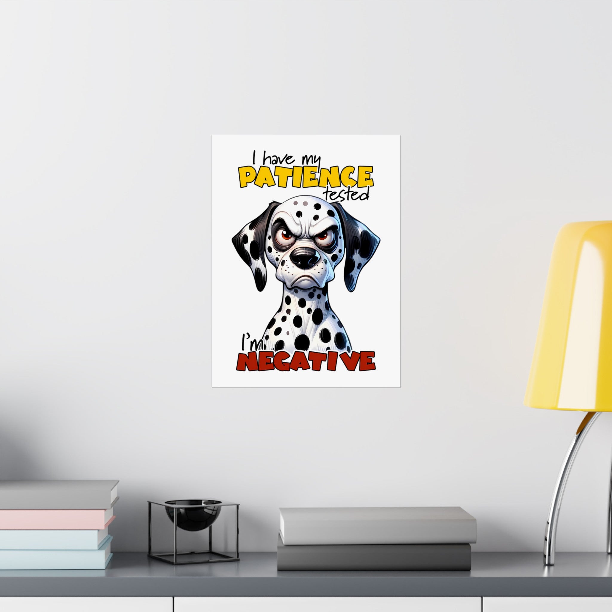 Template Matte Vertical Posters