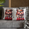 Bulldog Pillow Case, Funny Dog Print Pillow Cover, Decorative Throw Pillow, Cute Dog Lover Gift, Living Room Decor, Bedroom Accent Pillow Spun Polyester Square Pillowcase