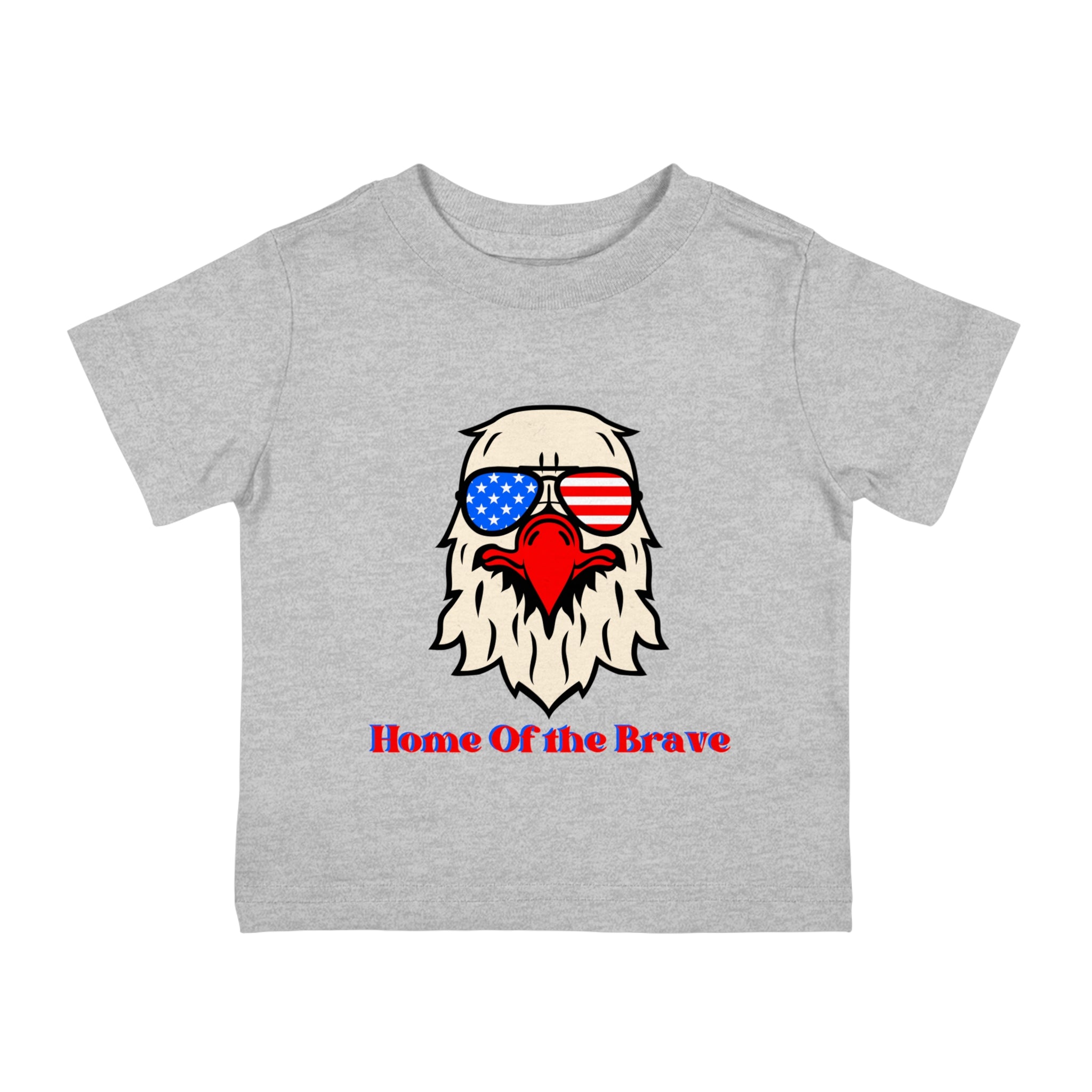 Home Of The Brave Infant Shirt, Baby Tee, Infant Tee