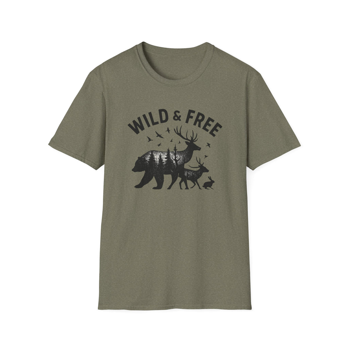 Copy of Wildlife in Forest T-Shirt