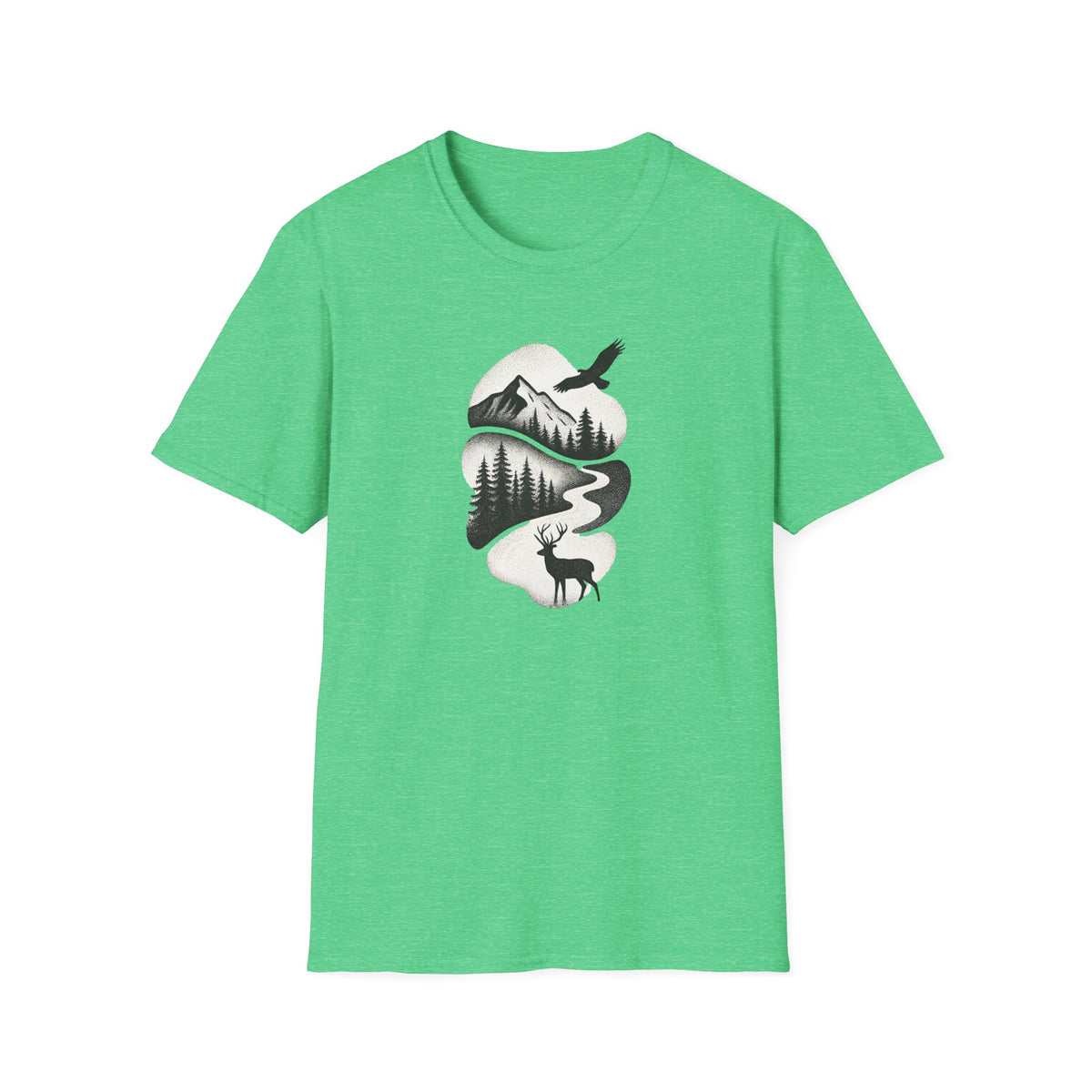 Copy of Deer in Mountain Landscape T-Shirt