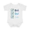 Load image into Gallery viewer, Best Dad Ever Baby Bodysuit