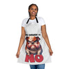 Funny Bulldog Apron, The Answer is No, Cute Dog Apron, Humorous Apron, Grumpy Bulldog Gift, Fun Animal Lover Present, Unique Dog Lover Apron