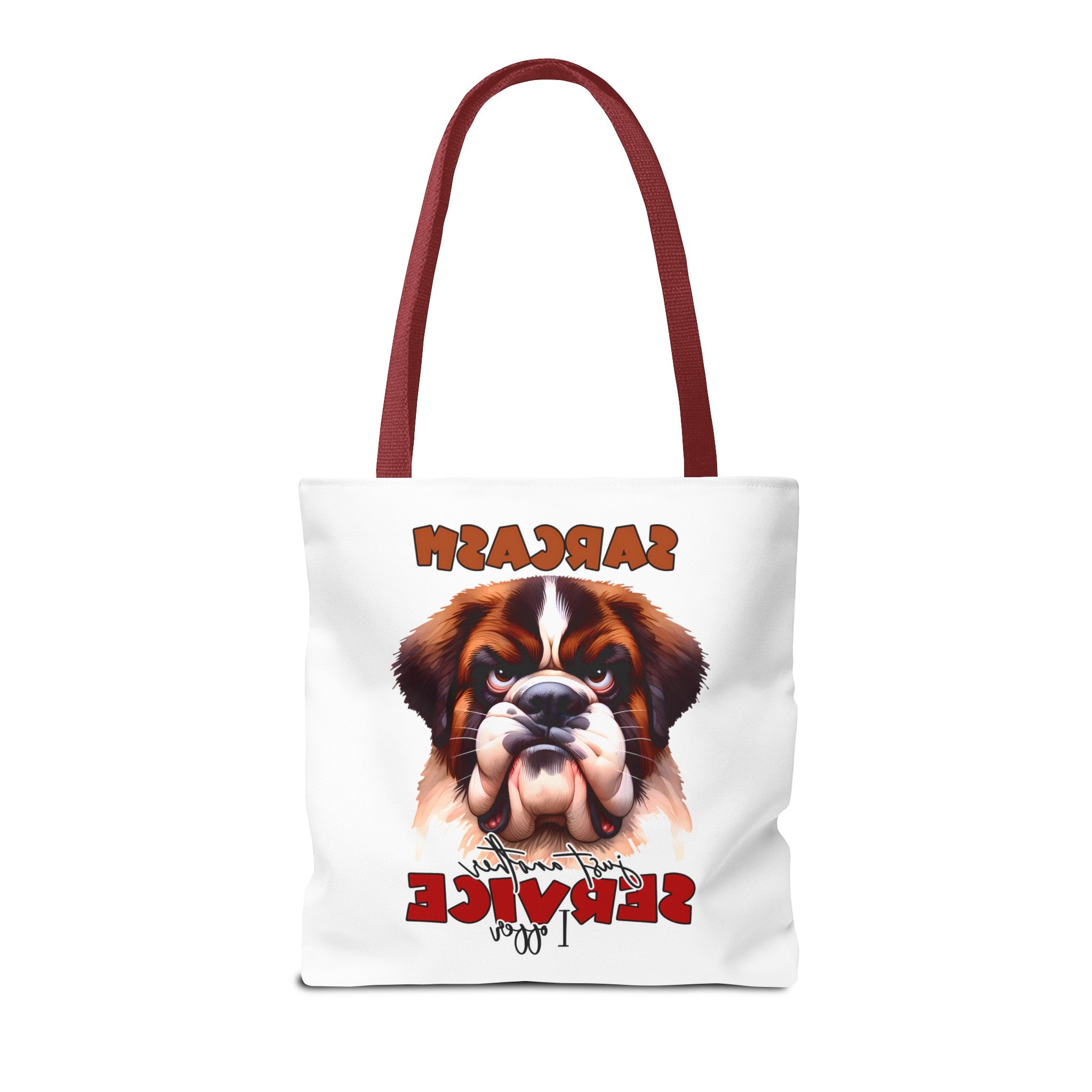 Sarcasm Just Another Service I Offer Tote Bag, Funny Tote Bag, Cute Dog Graphic Tote Bag, Trendy Tote Bag, Reusable Shopping Bag Tote Tote Bag