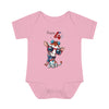 Load image into Gallery viewer, Happy 4th of July Giraffe Design Baby Bodysuit