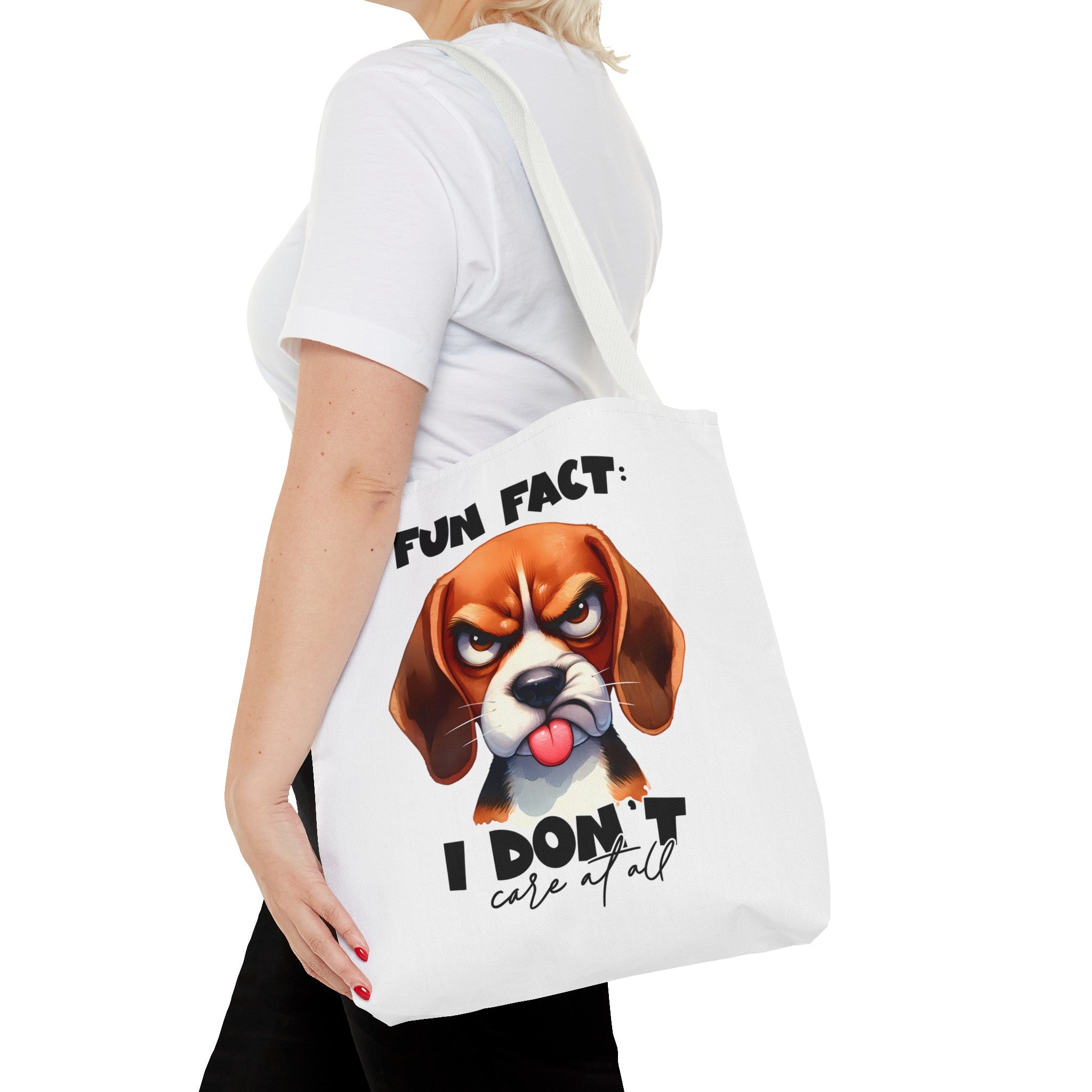 Fun Fact Dog Tote Bag, Funny Dog Tote Bag, Cute Dog Tote Bag, Animal Lover Tote Bag, Gift for Dog Lovers, Novelty Tote Bag Tote Tote Bag