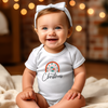 Load image into Gallery viewer, Merry Christmas, HO HO HO Baby Onesie, Baby Bodysuit, 2023, Christmas present, christmas morning, Holiday, Happy Christmas, babyboy