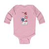 Load image into Gallery viewer, Happy 4th of July Cute Cat design Long Sleeve Baby Bodysuit