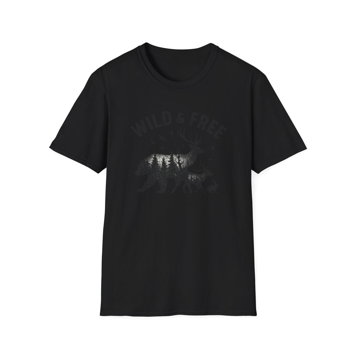 Copy of Wildlife in Forest T-Shirt