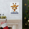 Funny Giraffe Wall Art, 