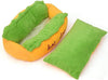 Warm Winter Dog Bed | Hot Dog Shaped | Zippered & Anti-Slip for Small to Large Dogs