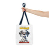 Funny Dalmatian Tote Bag, Pati-Tude Dog Lover Gift, Humor Pet Owners, Cute Dog Illustration, Sassy Pet Tote, Animal Lovers Bag Tote Tote Bag